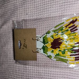 ZAD Multicolor Beaded Earrings